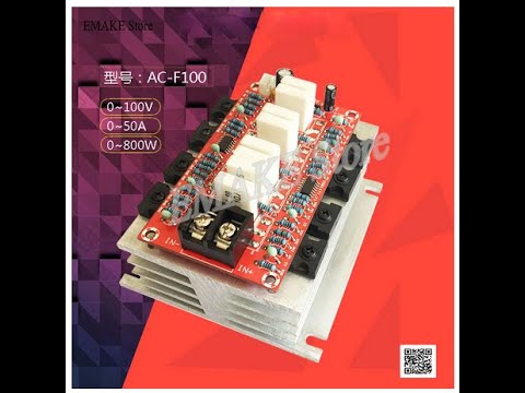 Видео: Модуль электронной нагрузки. Доработка и тест.