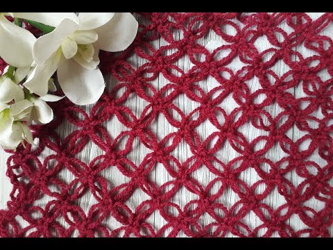 Видео: СОЛОМОНОВЫ ПЕТЛИ -ЭЛЕГАНТНЫЙ УЗОР КРЮЧКОМ ;)) МАСТЕР КЛАСС.
