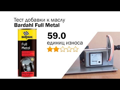 Видео: Маслотест #83. Bardahl Full Metal распаковка, обзор, тест на трение