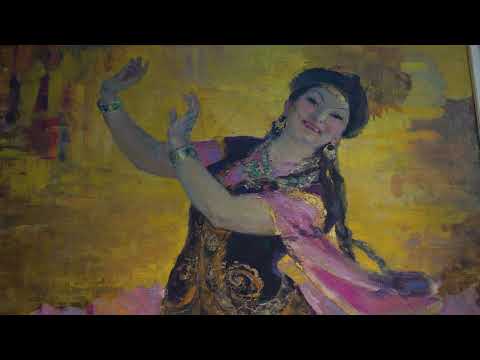 Видео: Экскурсионная прогулка по залу изобразительного искусства Казахстана первой половины 20 столетия.