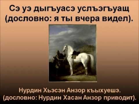 Видео: Адыгский (Черкесский) язык
