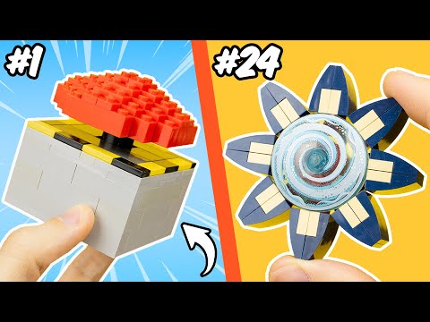 Видео: 24 LEGO Антистресса за 9 МИНУТ