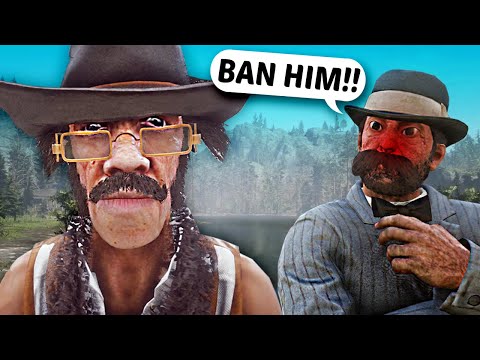 Видео: Троллинг ролевых игроков до тех пор, пока они не взбесятся в Red Dead RP 😭