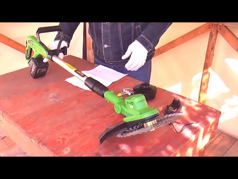Видео: Як зібрать Аккумуляторный триммер Procraft PTA24BL . Особливості використання, практична робота.