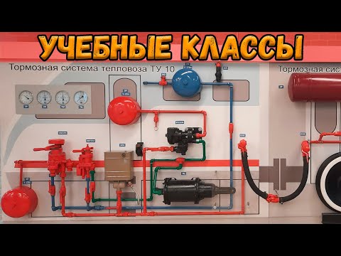 Видео: Свердловская детская железная дорога. Часть 2 - учебные кабинеты.
