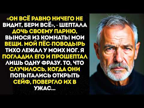Видео: Они думали, я ослеп, и грабили мой дом у меня на глазах. Но они не знали о моей…