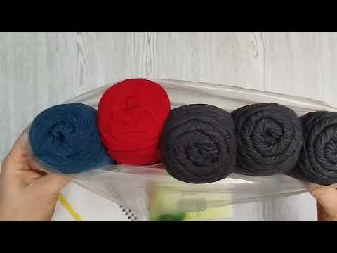 Видео: Вся моя пряжа...🧶🧶🧶 ЗИМНЯЯ
