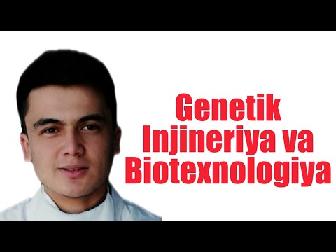 Видео: GENETIK INJINERIYA VA BIOTEXNOLOGIYA | ГЕНЕТИК ИНЖИНЕРИЯ