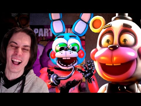 Видео: Попробуй НЕ ЗАСМЕЯТЬСЯ Челлендж, НО Это ФНАФ! - FNaF Funny Try Not To Laugh (Funny FNAF Moments)