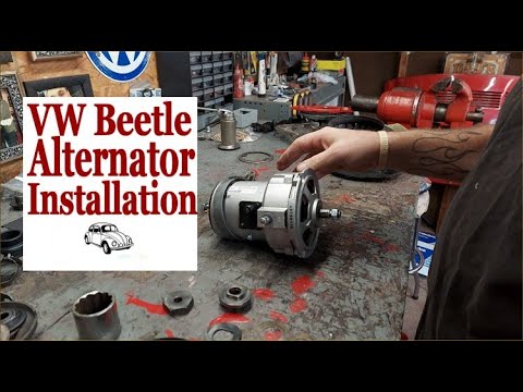 Видео: Установка и регулировка генератора VW Beetle - Super Beetle - VW Baja - VW Bus - VW Ghia - VW Bug