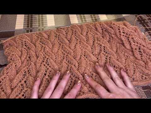 Видео: Подгиб вместо резинки и узор, который всем нравится. Новый процесс. Мастер-класс.