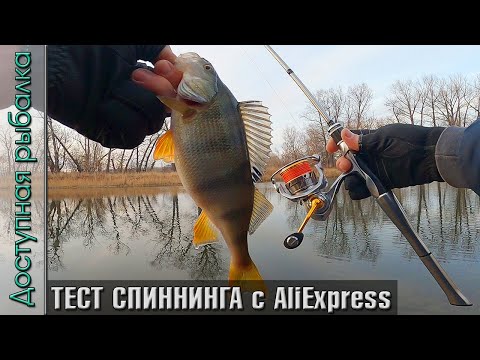 Видео: Стильный Спиннинг 😎 с АлиЭкспресс для Джига и Твичинга. KINGDOM SILVER NEEDLE II + SeaKnight Rapid 2