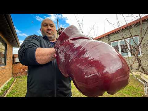Видео: Самая большая и вкусная печень – рецепт, который покорил всех!