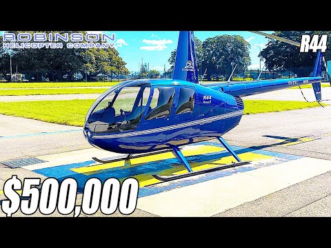 Видео: Внутри Robinson R44 за 500 000 долларов