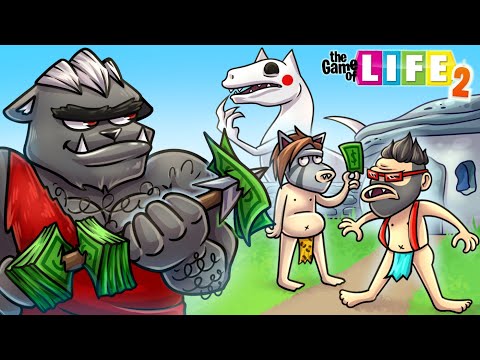 Видео: НАША ЖИЗНЬ В ЭПОХУ ПАЛЕОЛИТА :D УГАРНАЯ НАСТОЛКА The Game of Life 2