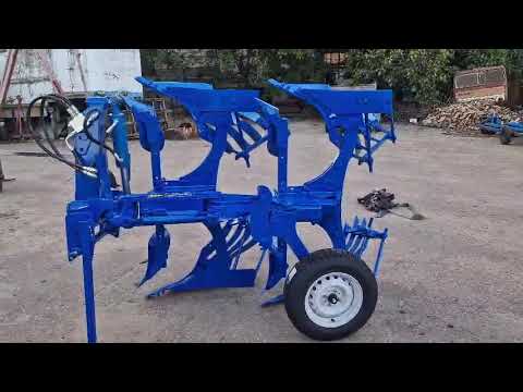 Видео: Оборотний плуг 2 корпуси