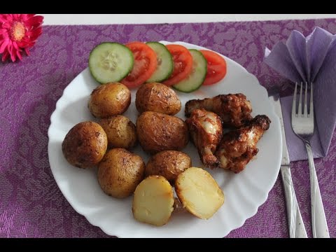 Видео: Жареная картошка в мундире