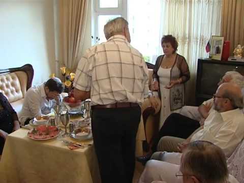 Видео: Встреча в гостиной Аллы Пеняевой (Аллы Корнеевой) с Фаиной Киршенбаум