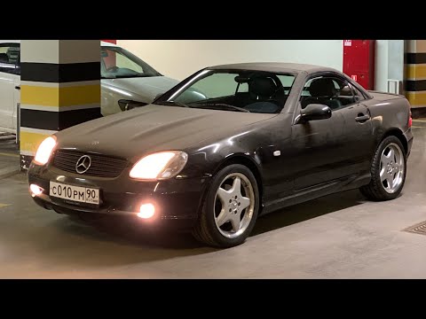 Видео: 10 месяцев простоя SLK R170 в паркинге. Запуск двигателя в 2022г