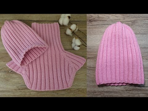 Видео: МК Шапочка Тыковка без отворота на осень. Популярная модель.