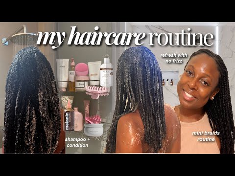 Видео: МОЙ НАТУРАЛЬНЫЙ КАЛЕНДАРЬ МЫТЬЯ ВОЛОС для сохранения длины | Обновление двухнедельных мини-косичек