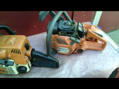 Видео: Stihl ms 180 us Husqvarna 137.Сравнительный обзор.Стоит ли покупать?