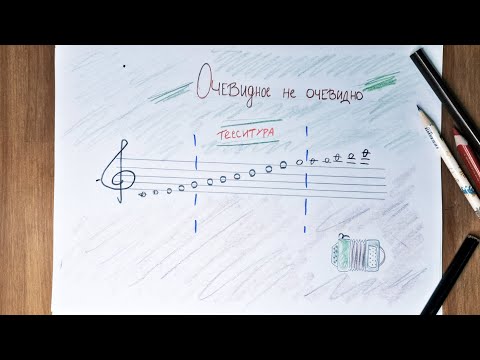 Видео: ОЧЕВИДНОЕ НЕ ОЧЕВИДНО - ТЕССИТУРА