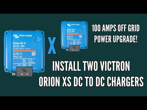 Видео: Установка Victron Orion XS 50A DC-DC