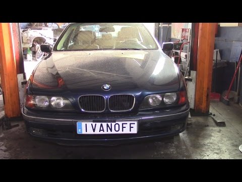 Видео: BMW 525 TDS Шум двигателя, замена шкива коленвала