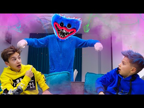 Видео: POPPY Playtime и Huggy Wuggy в Реальной Жизни. Хагги Вагги и Поппи   in Real Life.
