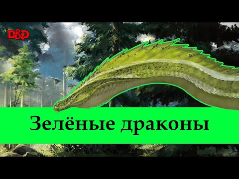 Видео: Кто такие зелёные драконы? | D&D Lore