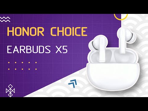 Видео: Обзор Honor Choice Earbuds X5 - что это за зверь такой?