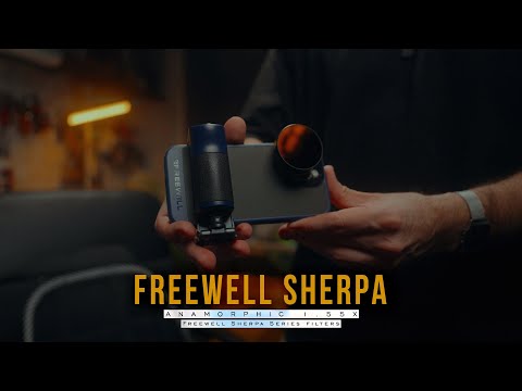 Видео: Киношная картинка на iPhone | FREEWELL SHERPA | Анаморфотный объектив / Переменный ND/Mist Filter