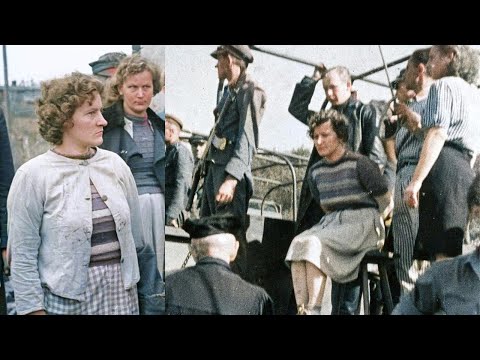 Видео: Стать свидетелем публичной казни женщины-палача из Штуттгофа оказалось хуже, чем вы думаете!