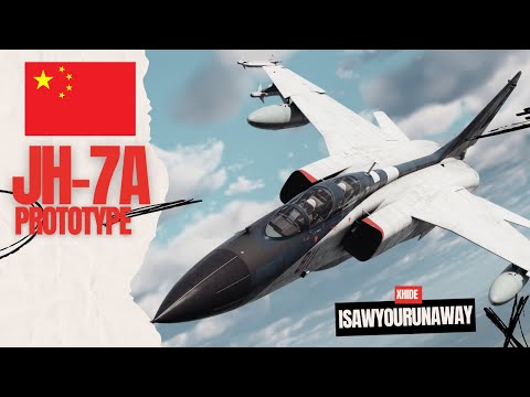 Видео: JH-7A Prototype - летающий кирпич с хорошими ракетами в #warthunder