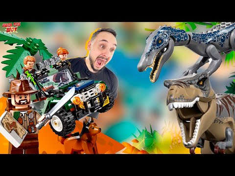 Видео: LEGO МИР ЮРСКОГО ПЕРИОДА: ПАПА РОБ, ПОЕДИНОК С БАРИОНИКСОМ И РОБОТ-ДИНОЗАВР - ВСЕ СБОРКИ!