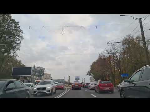 Видео: Старая почта —Рышкановка: проезд по маршруту экзамена.  Эпизод 1. #Кишинев. — Павел за рулём.