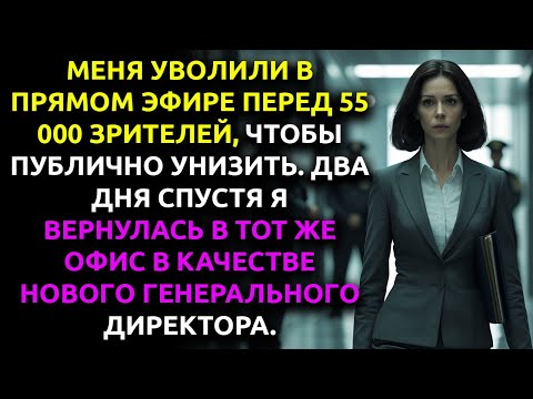Видео: Меня уволили В ПРЯМОМ ЭФИРЕ перед 55 000 зрителей. Через два дня я вернулась в офис как НОВЫЙ CEO