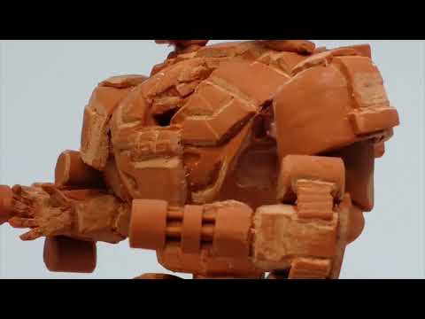 Видео: Как слепить робота. Лепим меха. Пошаговая лепка