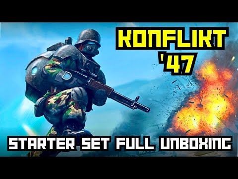 Видео: Стартовый набор Konflikt '47 — полная распаковка. GW стоит поволноваться!
