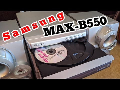 Видео: Муз.Центр Samsung MAX-B550 Test Radio FM