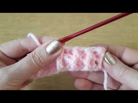 Видео: Два узора одним способом. Вяжем крючком.