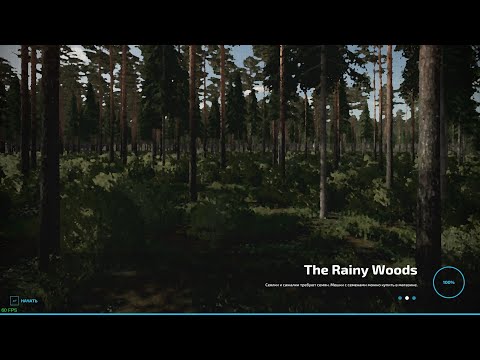 Видео: Farming Simulator 22 Краткий обзор новой лесной карты "The Rainy Woods".