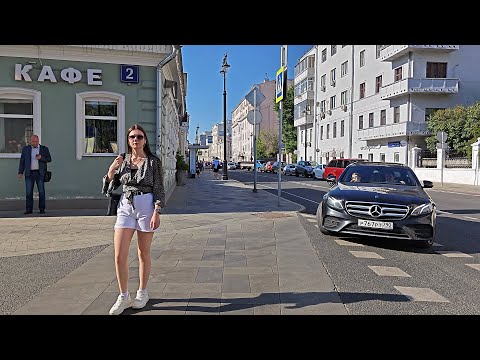 Видео: Москва. Улица Большая Ордынка и Большой Москворецкий мост