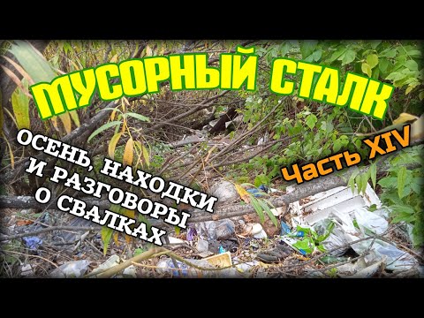 Видео: Мусорный сталк (осенние находки и рассказы о свалках в моем регионе). Часть XIV.