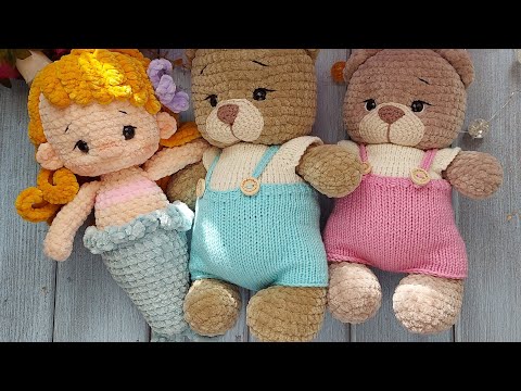 Видео: Вязовлог #3, готовые игрушки, игрушки в наличии,  игрушки ручной работы.