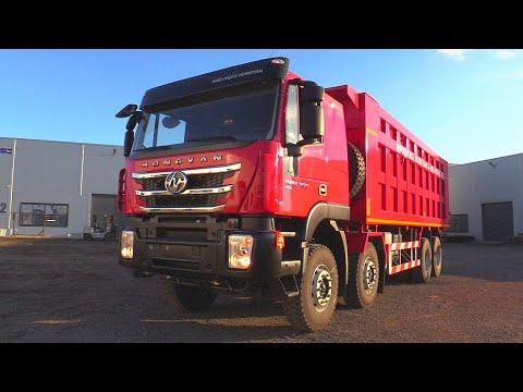 Видео: 2022 Самосвал 8х4 HONGYAN GENLYON C500 SAIC-IVECO. ОБЗОР.