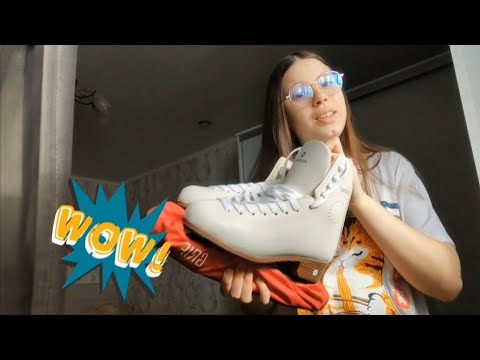 Видео: Обзор-распаковка на новые коньки/ Коньки фигурные Anna (Nordway)⛸️✨