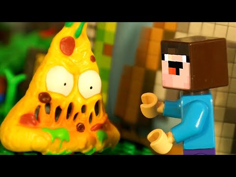 Видео: Лаки НУБик - Майнкрафт Лаки Блоки - LEGO Minecraft Animation
