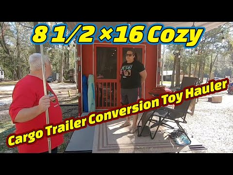 Видео: Очень уютный игрушечный прицеп-трансформер 8 1/2 × 16